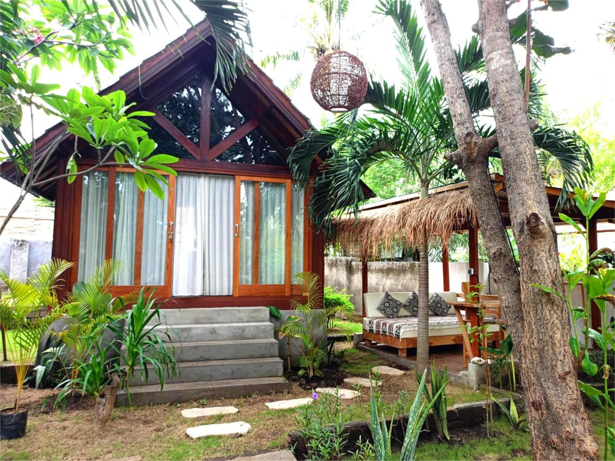 Bintang Tiga Bungalows Gili Air Exterior foto